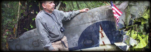 At the crash site