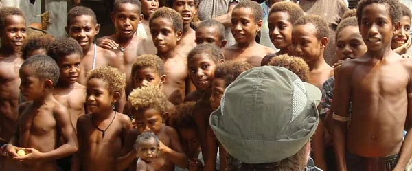 Meeting the local community